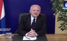 De Luca: "Diamo la Campania a chi non ha fatto nulla in 10 anni"