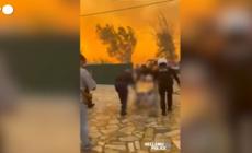 Incendi in Grecia, evacuate abitazioni nella regione dell'Attica
