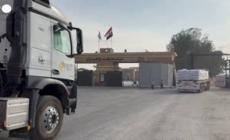 Egitto, camion con aiuti diretti verso la Striscia di Gaza