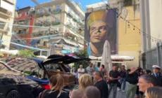A Napoli i funerali di Vincenzo Del Grosso, uno dei tre operai morti sul lavoro