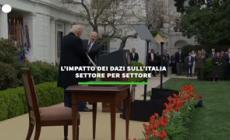 L'impatto dei dazi sull'Italia settore per settore