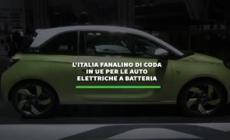 L'Italia fanalino di coda in Ue per le auto elettriche a batteria