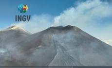 Etna, l'attivita' del vulcano dal cratere di sud-est