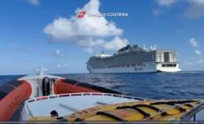 Nave da crociera in avaria alcune ore al largo di Ponza, poi la ripartenza