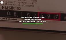 Inflazione: aumentano carne e verdure, in calo energia, gas e tlc