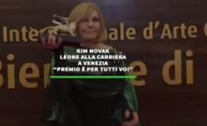 A Kim Novak il Leone d'oro alla carriera a Venezia