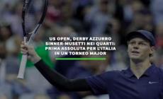 Us Open, nei quarti sara' derby azzurro: prima assoluta in un Major