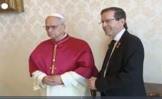 Vaticano, Papa Leone riceve il presidente israeliano Herzog