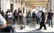 Udine, concerto di ciclisti "per campanelli di bici"