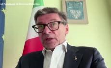 Giorgetti: "Obiettivo sollievo fiscale, seguendo le priorita'"