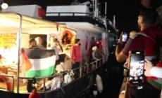 Flotilla verso Gaza, l'Alma lascia il porto di Biserta
