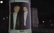 Sul castello di Windsor le immagini di Trump e Epstein: 4 arresti