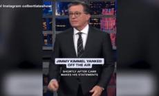 I comici Colbert e Stewart: "Siamo con Jimmy, e' palese censura"