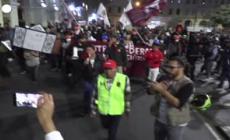 Peru', scontri a Lima durante le proteste antigovernative