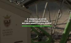 E' Trento la citta' piu' sportiva d'Italia, Milano debutta sul podio