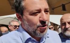 Gaza, Salvini contestato ad Ascoli ironizza: "Il bello della democrazia"