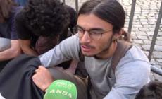 Blitz di Ultima Generazione a Montecitorio per la Palestina