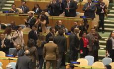 Onu, alcune delegazioni escono dall'aula all'arrivo di Netanyahu