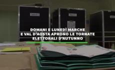 Marche e Valle d'Aosta aprono le tornate elettorali d'autunno