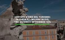 L'estate d'oro del turismo:  in Italia 4,2 milioni in piu', tra giugno e settembre +6%