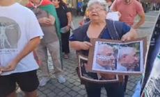 A 93 anni al sit-in, 'Cosa voglio? la pace'