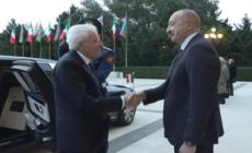 Italia-Azerbaigian, Mattarella: "Collaborazione crescente e in vari settori"