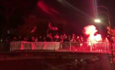 "Giu' le mani dalla Flotilla", blitz notturno degli studenti dell'Osa a Roma