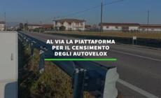 Al via la piattaforma per il censimento degli autovelox