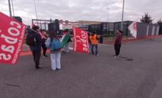 Manifestazione pro Palestina agli stabilimenti Amazon di Brandizzo