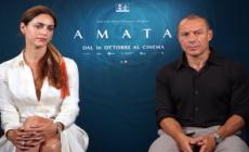Miriam Leone e Stefano Accorsi a confronto sulla genitorialita', tema al centro del film "Amata"