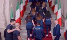 Meloni si complimenta coi campioni del volley, "siamo fierissimi"