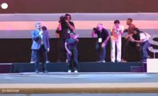 Buenos Aires, la campionessa olimpica Biles conduce un workshop di ginnastica