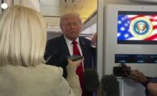 Trump: "La guerra e' finita, sono bravo a fare la pace"