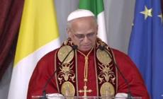 Il Papa all'Italia: "Calo della natalita', occorre aiutare le famiglie"