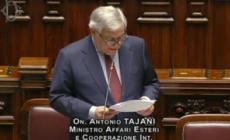 Tajani: "Su partecipazione Forza a Gaza spero nell'unita' politica"