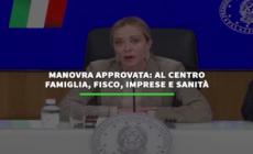 Meloni illustra la Manovra: al centro famiglia, fisco, imprese e sanita'