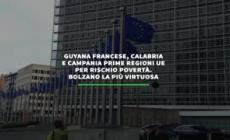 Guyana francese, Calabria e Campania prime regioni Ue per rischio poverta'