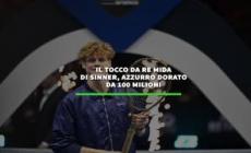 Il tocco da re Mida di Sinner, azzurro dorato da 100 milioni - Video