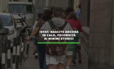 Istat: nascite ancora in calo, fecondita' ai minimi storici