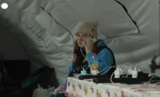 Ucraina, gli attacchi russi lasciano una citta' senza elettricita'