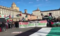 A Torino la protesta pro Pal: "Blocchiamo i ministri della guerra"
