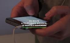 Da multe a telefonate moleste, le novita' a novembre