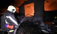 Ucraina, incendi dopo l'attacco russo con droni nella regione di Kharkiv
