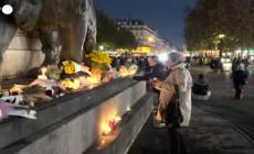 13 novembre 2015, Parigi rende omaggio alle vittime degli attentati