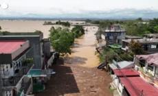 Filippine, le aree allagate dopo il passaggio del tifone Fung-wong