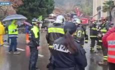 Frana travolge casa, sgomberata la zona