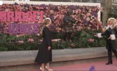 Londra, Rene Zellweger inaugura una statua di Bridget Jones