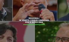 Regionali in Veneto cinque candidati per il dopo-Zaia