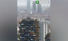 Maltempo, prima neve a Milano