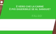 Ansa VERIFIED - E' vero che la carne e' piu' digeribile se al sangue?